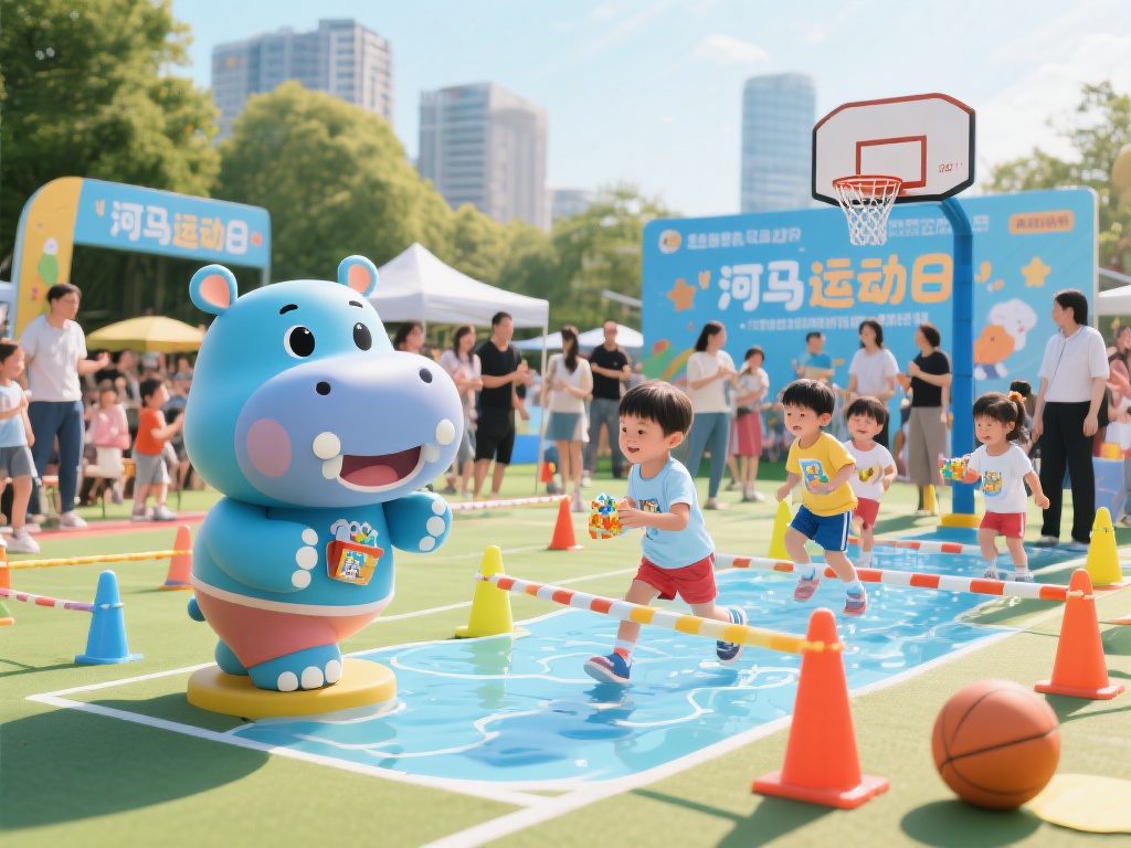 爱运动的河马体育游戏 (爱运动的河马体育游戏：挑战活力新极限！） 
