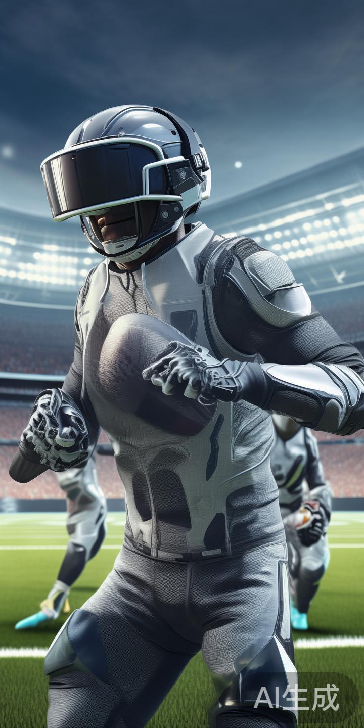 近年来，虚拟现实（VR）技术在足球游戏中的应用逐渐