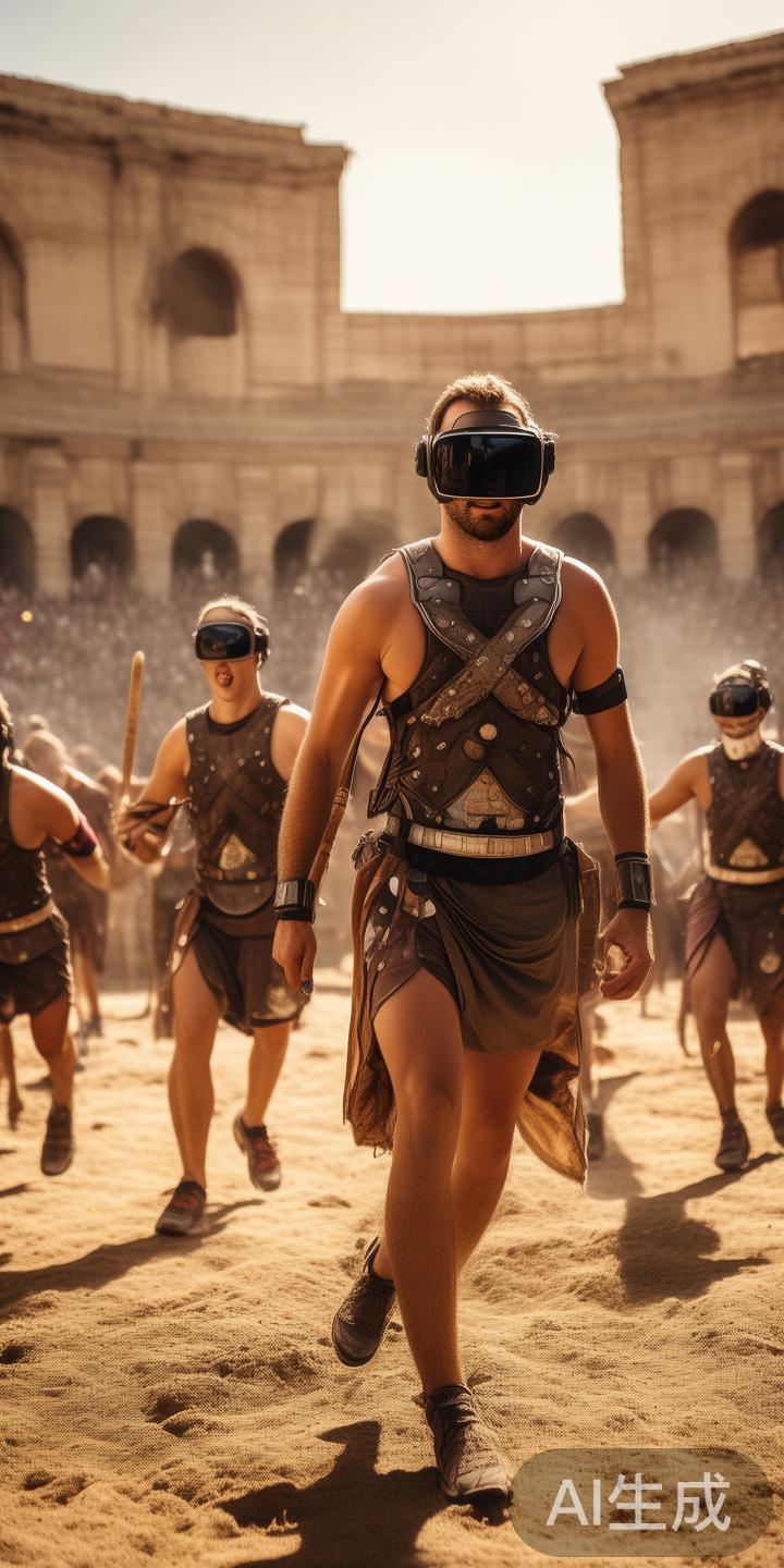 借助虚拟现实（VR）和增强现实（AR）技术，现在的