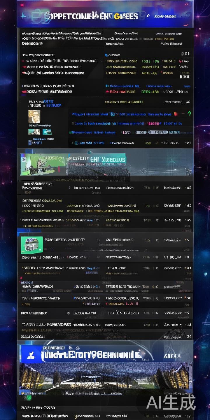 以足球为例，许多用户关注的欧洲五大联赛，官网会实时